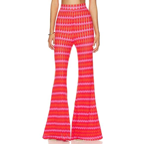 Show Me Your MuMu Pants - Show Me Your Mumu 'Susie' Orange Cotton Pants Size S